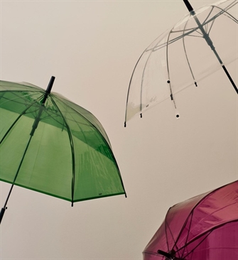 Canopy Umbrella - paraply fra HAY flere gennemsigtige farver